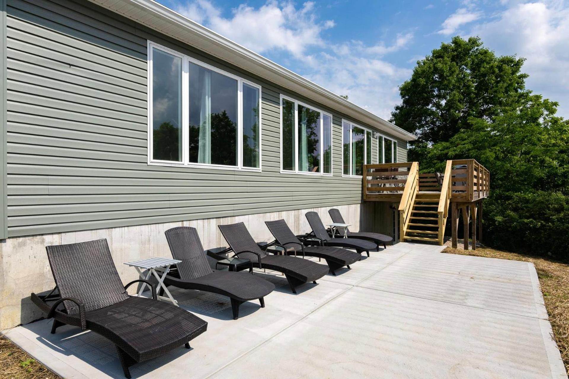 Villa 80 Acre Retreat With Pool - Minutes To Ark - Sleeps 15 Williamstown Esterno foto